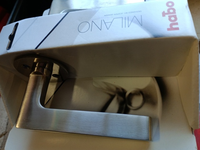 1006599-1 Door handle HABO Milano, 2 pieces