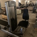 1006627-2 Seated calf press - Calf exemption Life fitness