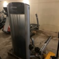 1006627-5 Seated calf press - Calf exemption Life fitness