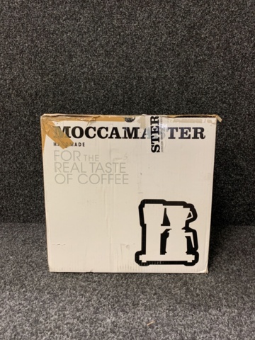 1004288-3 Moccamaster Manual Matt Silver