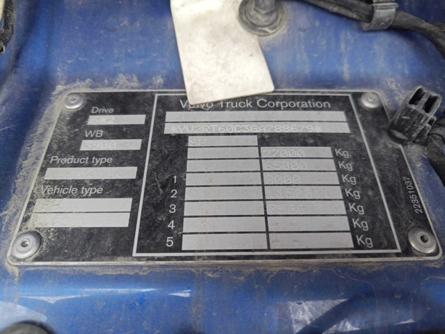 928958-27 Tractor Volvo FH 550 6x2 -2016