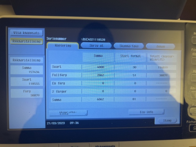 1001207-3 Printer Konica Minolta Bizhub C224E