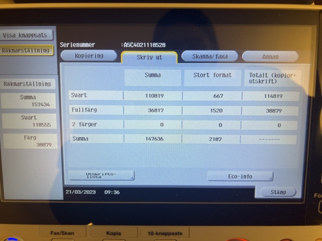 1001207-4 Printer Konica Minolta Bizhub C224E