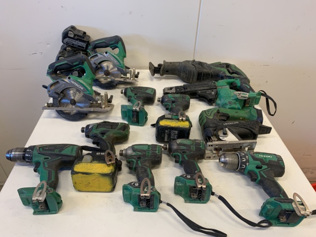 992483-1 Battery-powered hand tools Hitachi/Hikoki 12 pcs