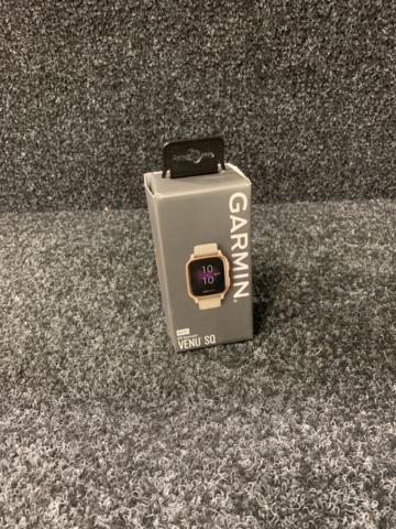 1007314-3 Smart watch Garmin Venu Sq - Music edition Light Sand/Rose Gold