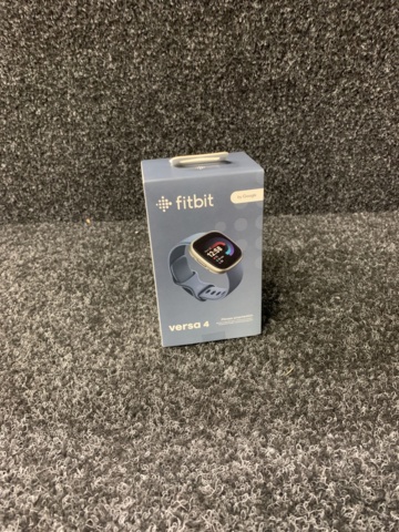 1007317-3 Smartwatch Fitbit Versa 4 Waterfall Blue Platinum