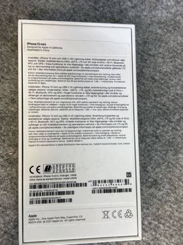 962756-8 iPhone 13 mini, 128 GB - Shipping included!