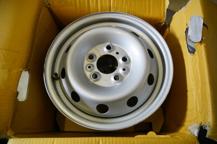 954472-1 4 sheet metal rims 15" for Fiat ducato 08