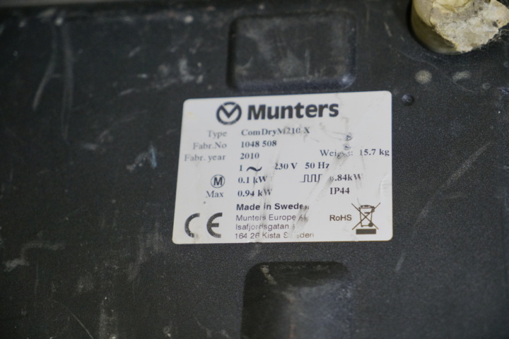 954479-6 Dehumidifier Munters