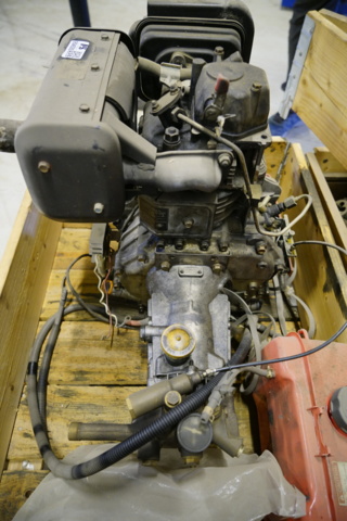 954535-7 Yanmar single cylinder diesel engine with high pressure pump