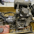 954535-8 Yanmar single cylinder diesel engine with high pressure pump