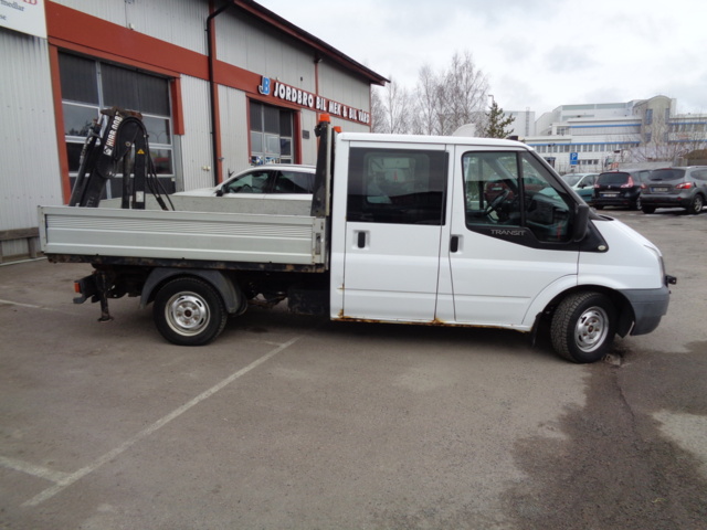788696-4 Tow truck Ford Transit T300 Chassis Double cab 2.2 TD KranbilCi - 2010