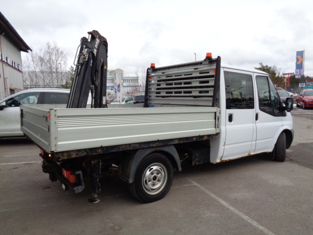 788696-5 Tow truck Ford Transit T300 Chassis Double cab 2.2 TD KranbilCi - 2010