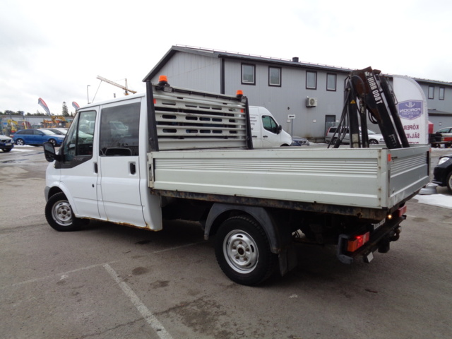 788696-7 Tow truck Ford Transit T300 Chassis Double cab 2.2 TD KranbilCi - 2010
