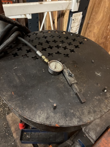 1001235-6 Brake band machines Carole, lathe, rivet and grind