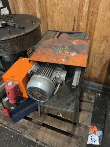 1001235-9 Brake band machines Carole, lathe, rivet and grind