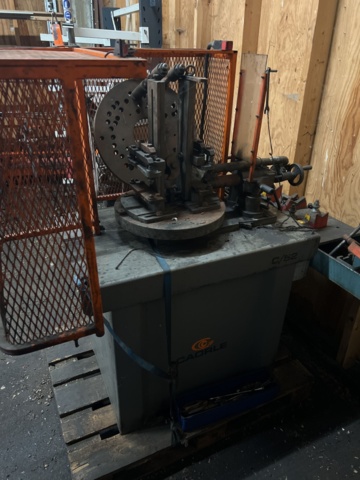 1001235-14 Brake band machines Carole, lathe, rivet and grind