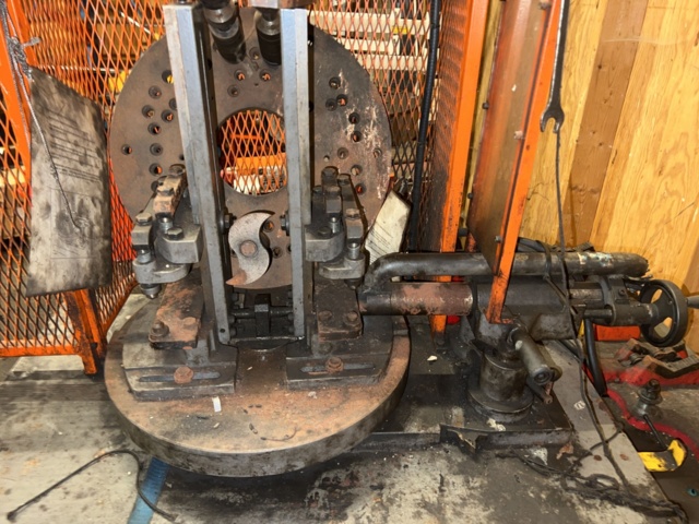 1001235-17 Brake band machines Carole, lathe, rivet and grind