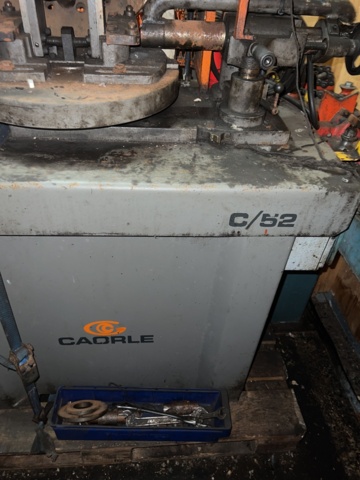 1001235-19 Brake band machines Carole, lathe, rivet and grind