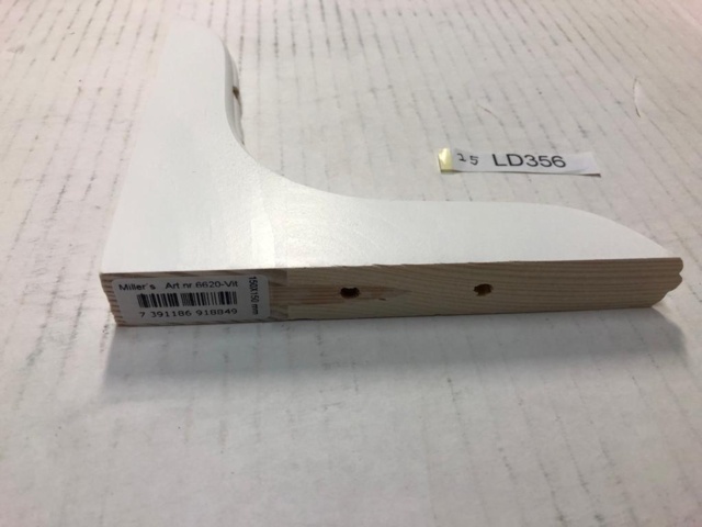 1003455-1 25 wooden brackets, 150 x 150 - Shipping included (LD356)