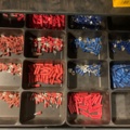 956265-7 Assortment cabinet Berner with fuses, drills, cable lugs etc. (new pictures)