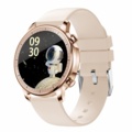 1008780-1 Smartwatch Style - waterproof watch, Bluetooth 5.0, Gold / pink - shipping included