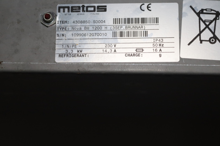 1008885-5 Heating trolley Metos Nova BM 1200 H