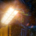 1009187-5 2 garden lights for wall mounting, motion sensor- Shipping included