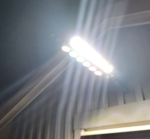 1009187-16 2 garden lights for wall mounting, motion sensor- Shipping included