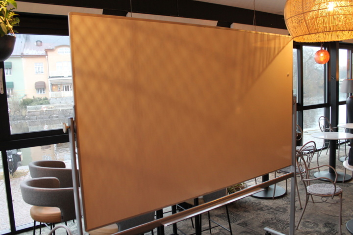 1005387-3 Whiteboard LINTEX, flipchart stand