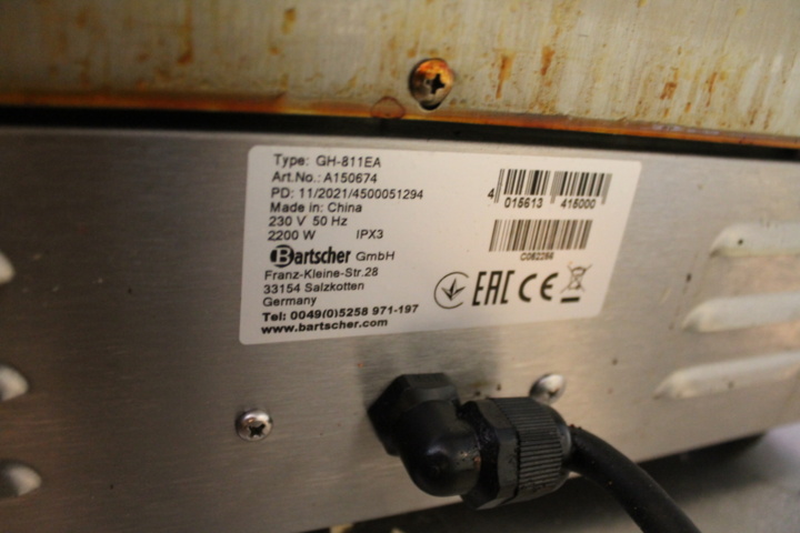 1005404-5 Klämgrill bartscher