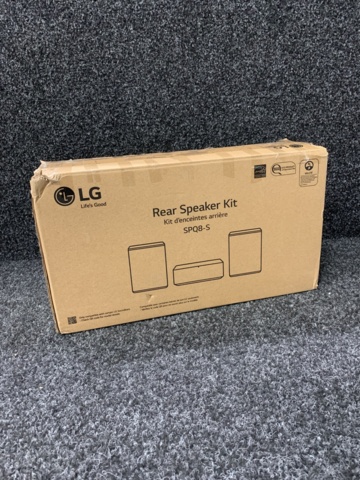 1007440-3 Two rear TV speakers with wireless receiver LG SPQ8-S