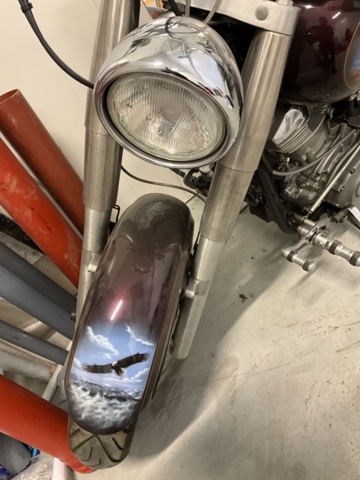 1001716-6 Motorcycle YAMAHA XV Wildstar