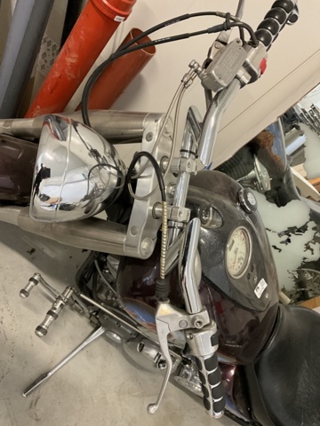 1001716-7 Motorcycle YAMAHA XV Wildstar