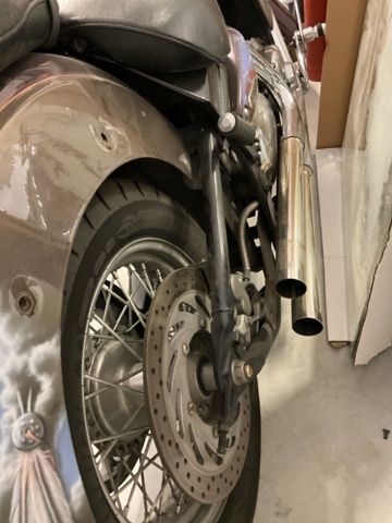 1001716-11 Motorcycle YAMAHA XV Wildstar