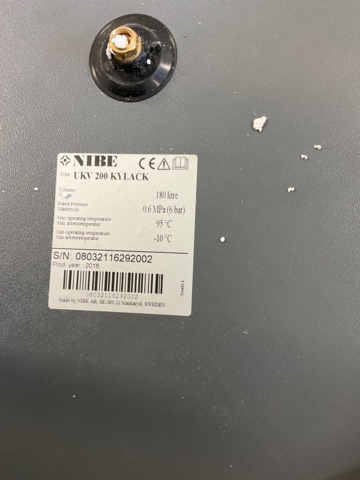 1001719-4 Nibe leveling vessel