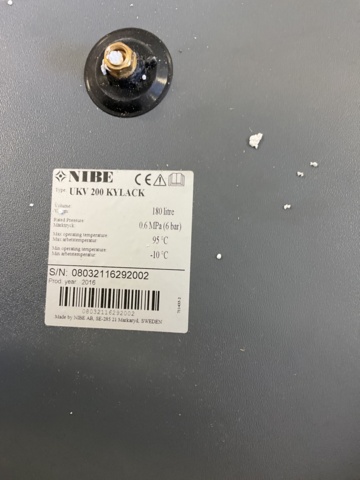 1001719-5 Nibe leveling vessel