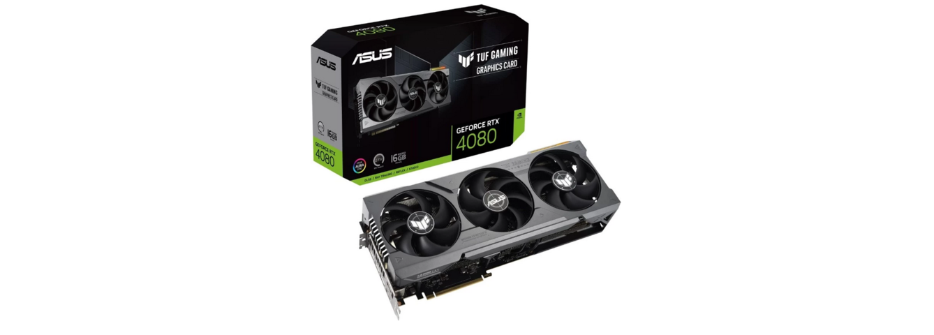 1007431-2 Grafikkort ASUS GeForce RTX 4080 16GB TUF Gaming DLSS 3