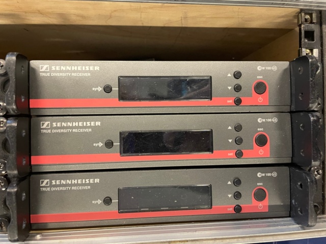 1007507-2 Receiver for microphones, Sennheiser EW 100 G3