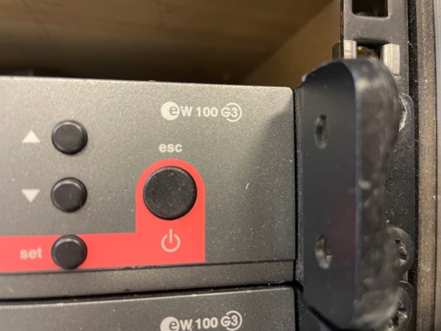 1007507-5 Receiver for microphones, Sennheiser EW 100 G3