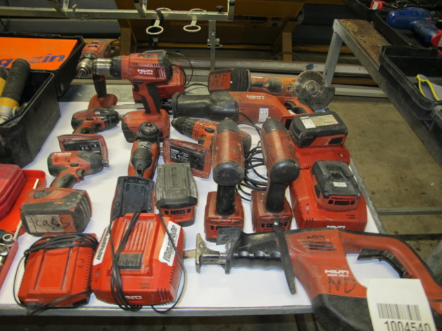 1004540-3 Hilti machines battery powered