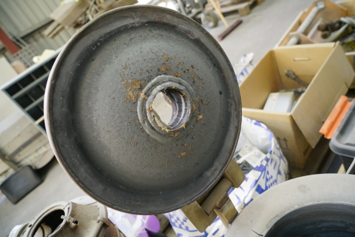 954561-3 Melting furnace, burner missing