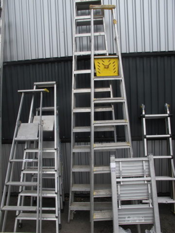 3 ladders - PS Auction - We value the future - Largest in net auctions