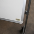 1005387-7 Whiteboard LINTEX, flipchart stand