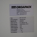 954579-8 Packing machine Orgapack