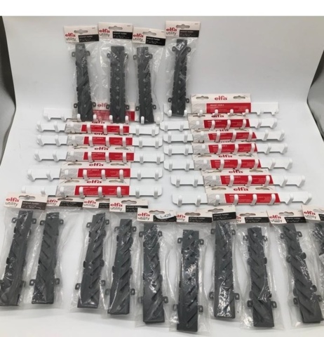 1003482-1 13 pcs Elfa console hook strip + 14 pcs holder for tool keys - Shipping included (L-426)