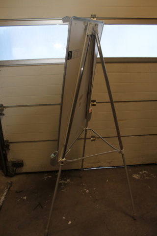 1005387-11 Whiteboard LINTEX, flipchart stand