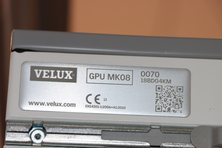 930992-3 Skylight Velux GPU MK08 0070