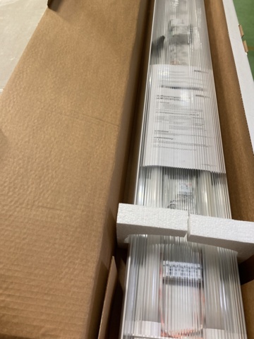 1011351-4 4 Luminaires Zebra IND IP44 44W LED RM