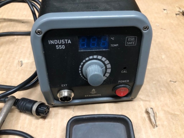 1010613-2 1 pc industa 550 + 2 pc noratel soldering station - Shipping included (LD-335)